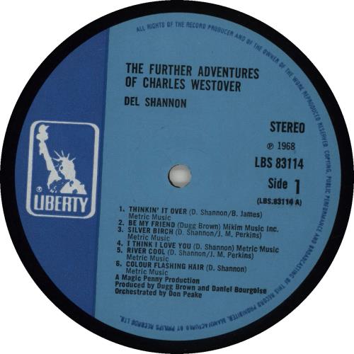 Del Shannon / The Further Adventures Of… The Further Adventures of Charles Westover - Wikipedia